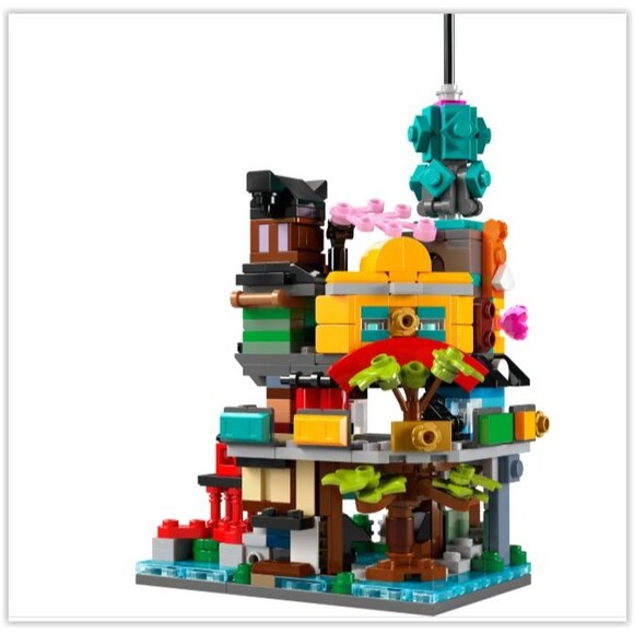 NISB LEGO Ninjago 40705 Micro City Gardens Limited Edition Set RETIRED - Picture 2 of 7